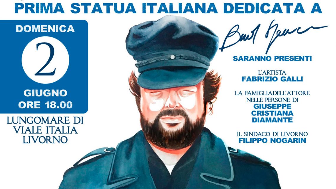 statua a bud spencer livorno