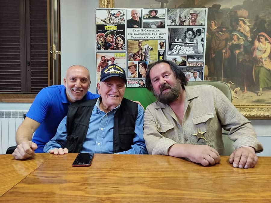 Tridente Film con Enzo G.Castellari e Fabio Celani